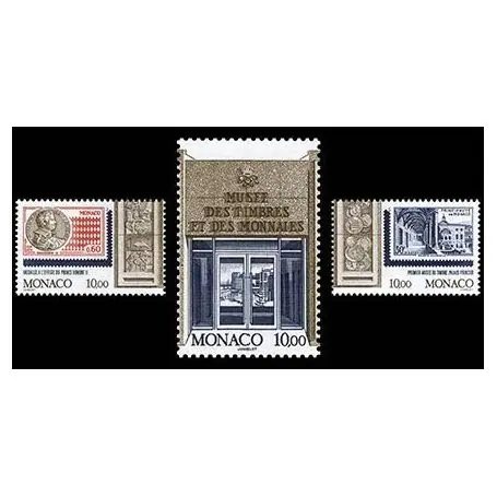 Timbre de collection de Monaco N° 1989/91 neuf sans charnière Livraison Express
