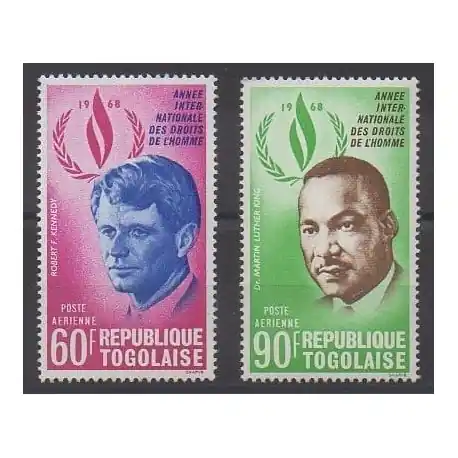 Togo - 1969 - No PA105/PA106 - Droits de l'Homme Dernier Modèle