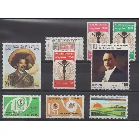 Mexique - 1978 - No PA472/PA480 Meilleure Qualité