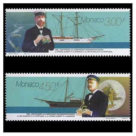 Timbre de collection de Monaco N° 2031/32 neuf sans charnière Soldes