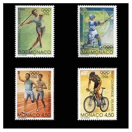 Timbre de collection de Monaco N° 2051/54 neuf sans charnière Acheter Direct