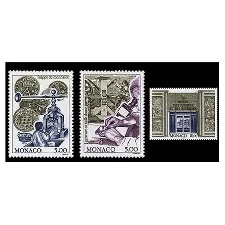 Dernier Modèle Timbre de collection de Monaco N° 2060/62 neuf sans charnière