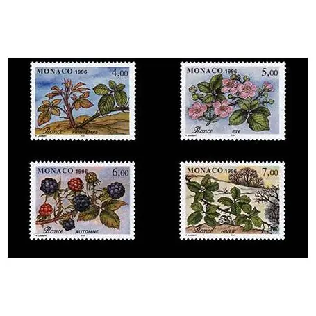 Livraison Gratuite Timbre de collection de Monaco N° 2072/75 neuf sans charnière