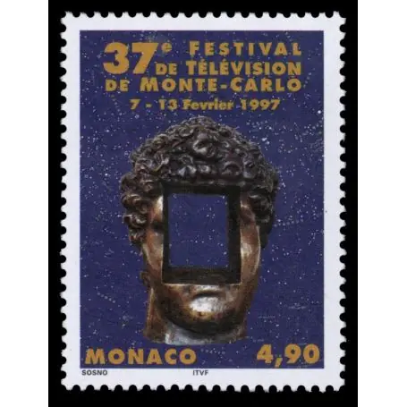 Timbre de collection de Monaco N° 2080 neuf sans charnière Petit Prix