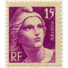 Timbre de collection France - 0727 Prix Cassé