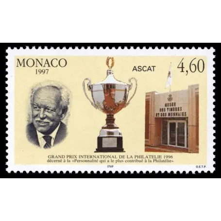 Timbre de collection de Monaco N° 2103 neuf sans charnière Authentique