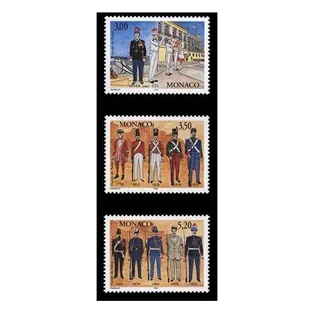 Timbre de collection de Monaco N° 2107/09 neuf sans charnière Meilleur Prix