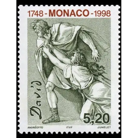 Timbre de collection de Monaco N° 2144 neuf sans charnière Remise
