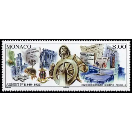 Soldes Timbre de collection de Monaco N° 2145 neuf sans charnière