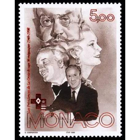 Timbre de collection de Monaco N° 2147 neuf sans charnière Achat Immédiat