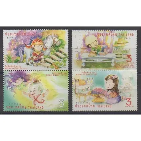 Achetez Aujourd’hui Thaïlande - 2011 - No 2767/2770 - Littérature