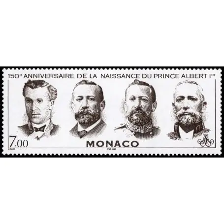 Exclusif Timbre de collection de Monaco N° 2154 neuf sans charnière