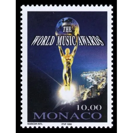 Timbre de collection de Monaco N° 2158 neuf sans charnière Meilleur Choix