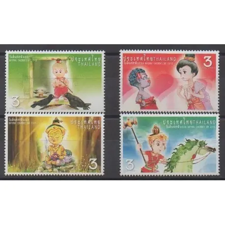 Pas Cher Thaïlande - 2010 - No 2651/2654 - Enfance