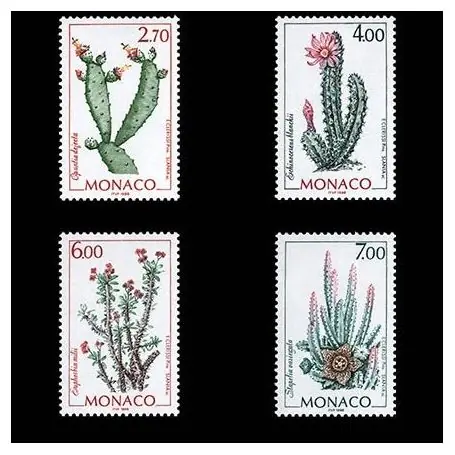 Artisanat Timbre de collection de Monaco N° 2164/67 neuf sans charnière