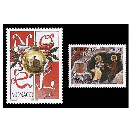 Meilleure Vente Timbre de collection de Monaco N° 2177/78 neuf sans charnière