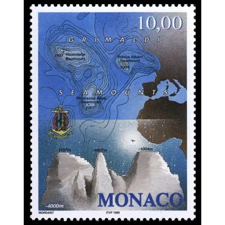 Soldes Timbre de collection de Monaco N° 2181 neuf sans charnière