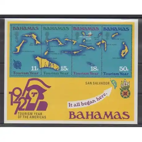 Bahamas - 1972 - No BF7 - Tourisme Achat Immédiat