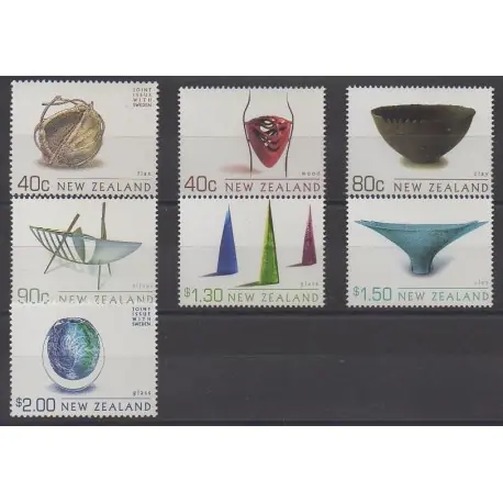 Nouvelle-Zélande - 2002 - No 1912A/1912G - Art Tendance