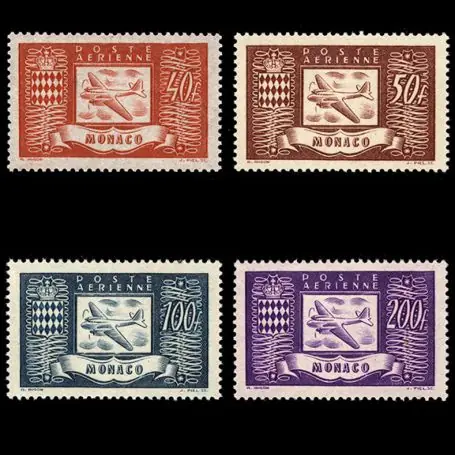 Meilleur Prix Timbre de collection de Monaco PA N° 15/18 neuf sans charnière