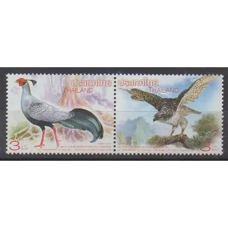 Livraison Express Thaïlande - 2015 - No 3240/3241 - Oiseaux