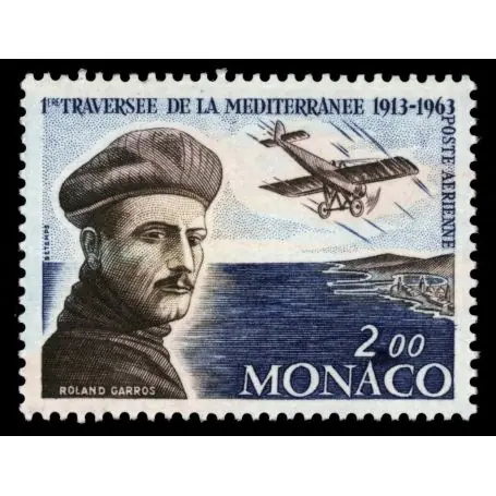 Timbre de collection de Monaco PA N° 81 neuf sans charnière Haute Qualité