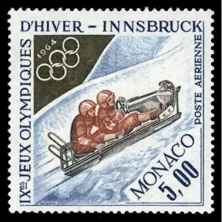 Expédition Rapide Timbre de collection de Monaco PA N° 83 neuf sans charnière