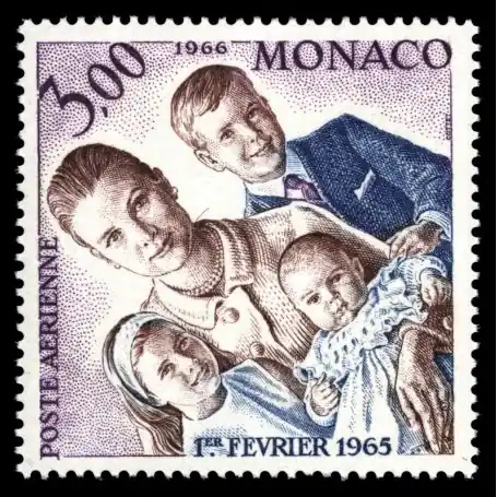 Timbre de collection de Monaco PA N° 85 neuf sans charnière Artisanat
