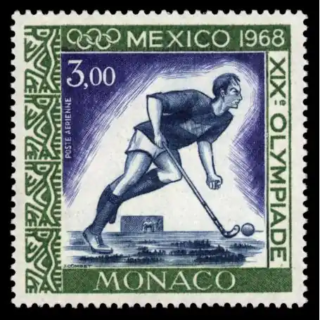 Timbre de collection de Monaco PA N° 92 neuf sans charnière Nouvelle Collection