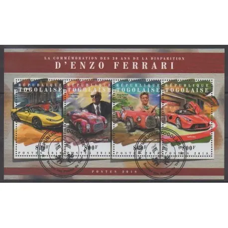 Original Togo - 2018 - No 6192/6195 - Voitures - Oblitérés