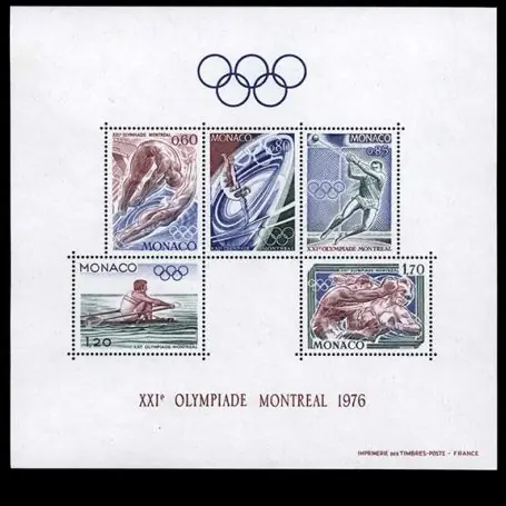 Achat Immédiat Timbre de collection de Monaco BF N° 11 neuf sans charnière