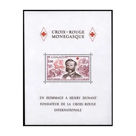 Timbre de collection de Monaco BF N° 15 neuf sans charnière Prix Promo