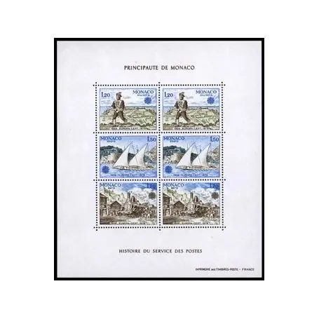 Prix Promo Europa 1979 Timbre de collection de Monaco BF N° 17 neuf sans charnière