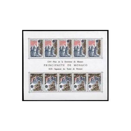 Réduction Europa 1982 Timbre de collection de Monaco BF N° 22 neuf sans charnière