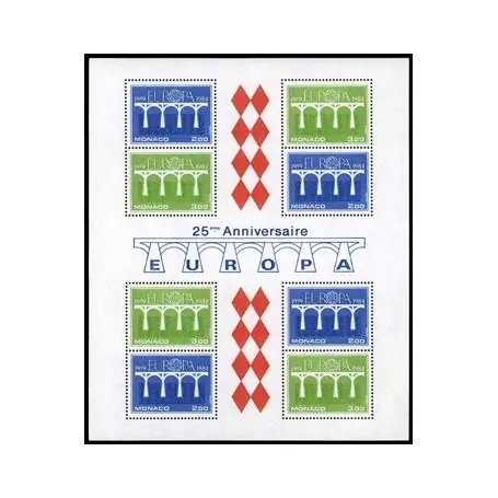 Timbre de collection de Monaco BF N° 28 neuf sans charnière Marque