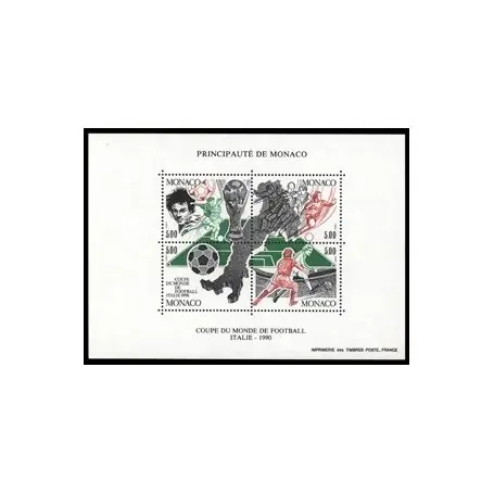 Timbre de collection de Monaco BF N° 50 neuf sans charnière Top Qualité