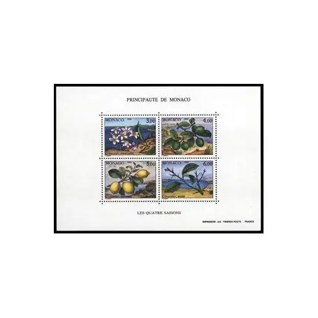 Timbre de collection de Monaco BF N° 51 neuf sans charnière Seulement Aujourd’hui