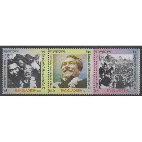 Offre Spéciale Bangladesh - 2011 - No 911/913 - Célébrités