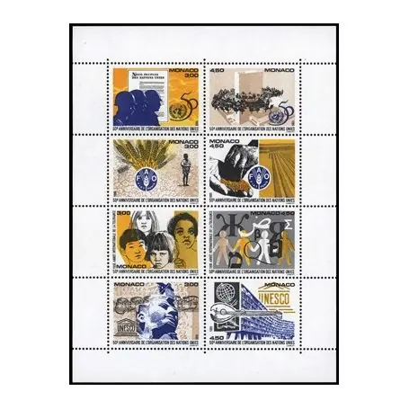 Timbre de collection de Monaco BF N° 70 neuf sans charnière En Vogue