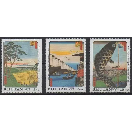 Bhoutan - 1990 - No 917/919 - Peinture Acheter Direct