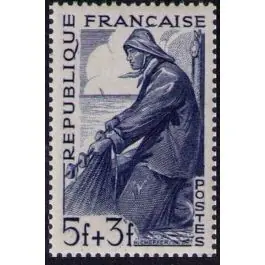 Fait Main Timbre de collection France - 0824a