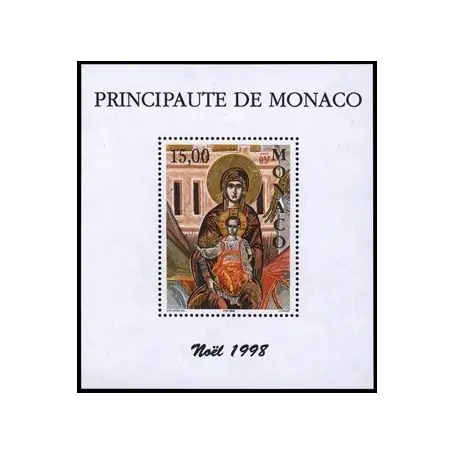 Timbre de collection de Monaco BF N° 79 neuf sans charnière Remise