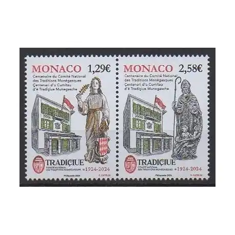 Nouvel Arrivage Monaco - 2024 - No 3437/3438 - Folklore
