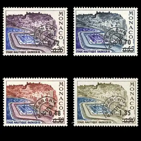 Offre Spéciale Timbre de collection de Monaco Préo N° 34/37 neuf sans charnière