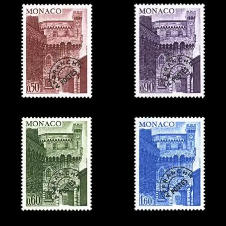 Quantité Limitée Timbre de collection de Monaco Préo N° 38/41 neuf sans charnière
