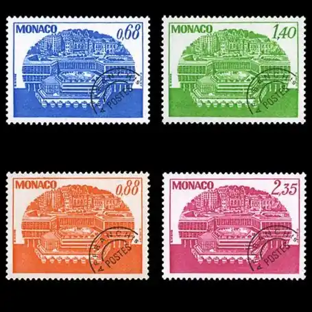Promotion Saisonnière Timbre de collection de Monaco Préo N° 62/65 neuf sans charnière