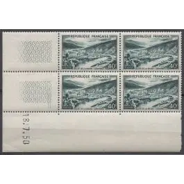 Populaire Timbre de collection France - 0842A Coin Dat (1950)