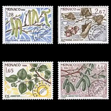 Prix Réduit Timbre de collection de Monaco Préo N° 90/93 neuf sans charnière