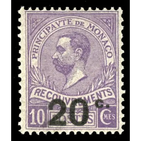 Timbre de collection de Monaco Taxe N° 11 neuf sans charnière Acheter Direct