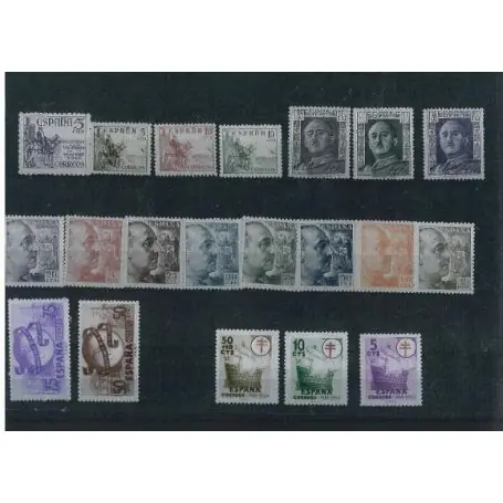 Remise Espagne année complète 1949 neuve